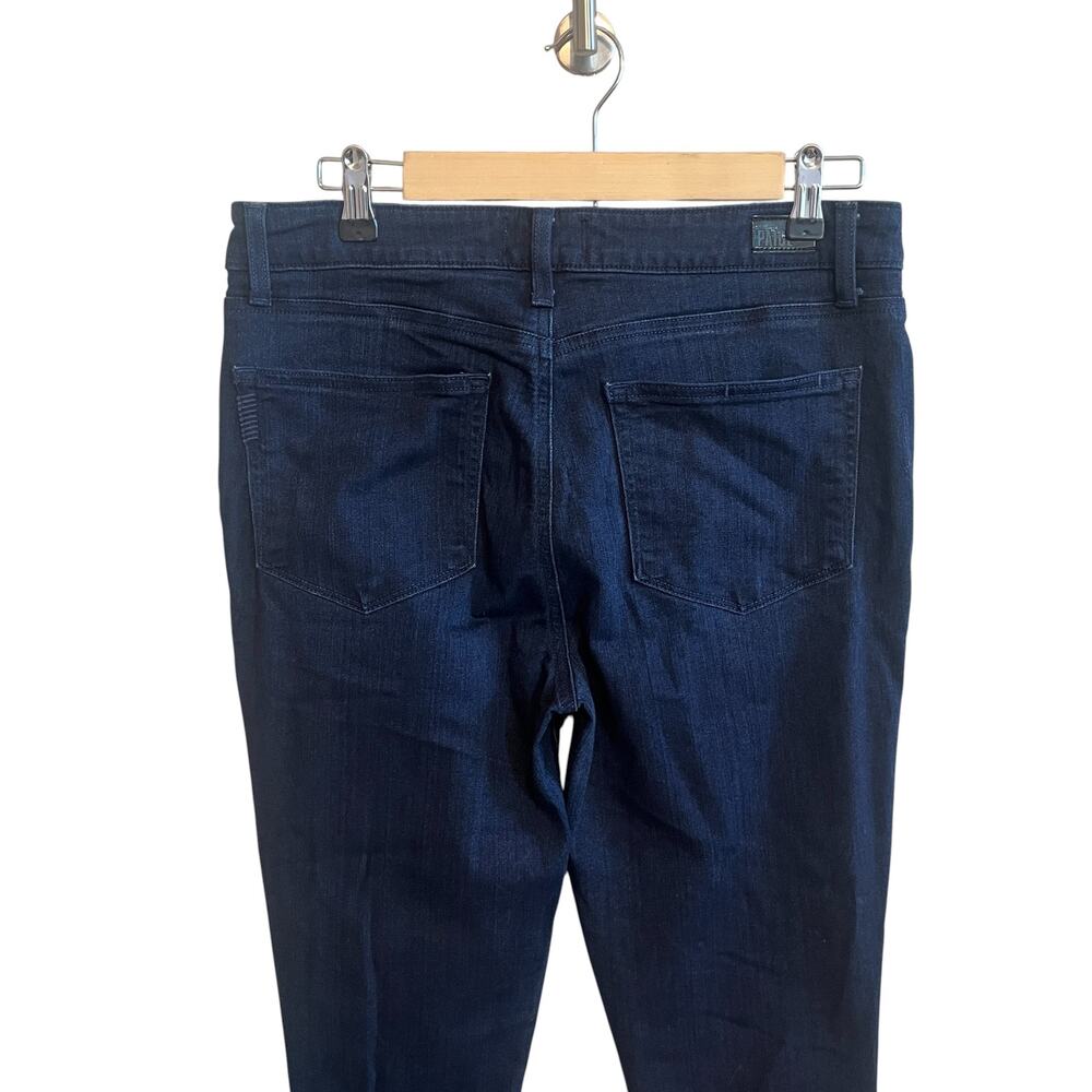 Paige Hoxton Ankle Skinny Jeans Alania Dark Wash Blue Size 30 - Picture 5 of 8